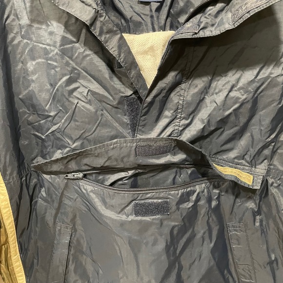 Ralph Lauren Polo Sport Navy Nylon Hooded Anorak Jacket Windbreaker Mens Small - Picture 5 of 10